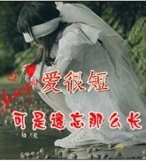 爱很短、可是遗忘那么长