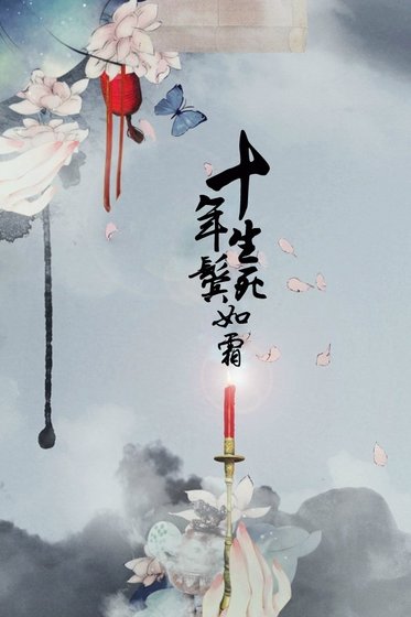 《十年生死鬓如霜》