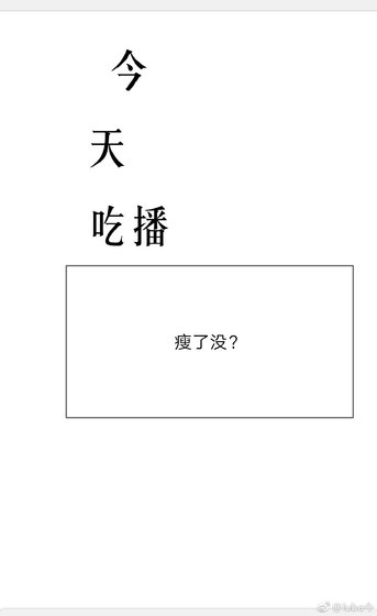 《今天吃播瘦了吗?》