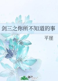 《剑三之你所不知道的事》