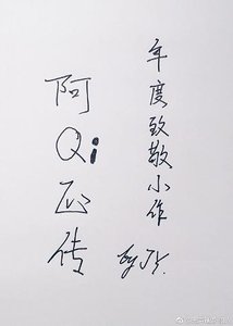 《阿Qi正传》