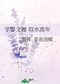 《学警文翘 似水流年》