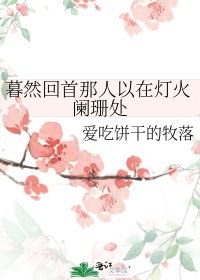 《暮然回首那人以在灯火阑珊处》